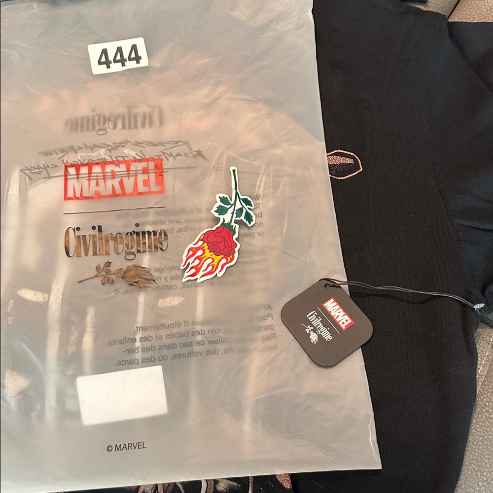 Civil Regime x Marvel Deadpool/Wolverine Regime Hoodie - Picture 10 of 13